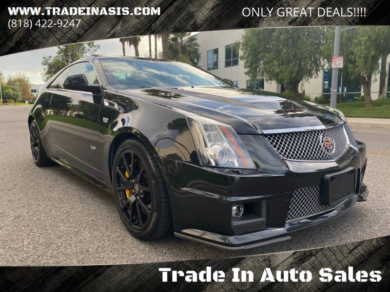 2012 Cadillac CTS-V for sale at Trade In Auto Sales in Van Nuys CA