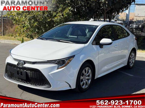 2022 Toyota Corolla for sale at PARAMOUNT AUTO CENTER in Downey CA