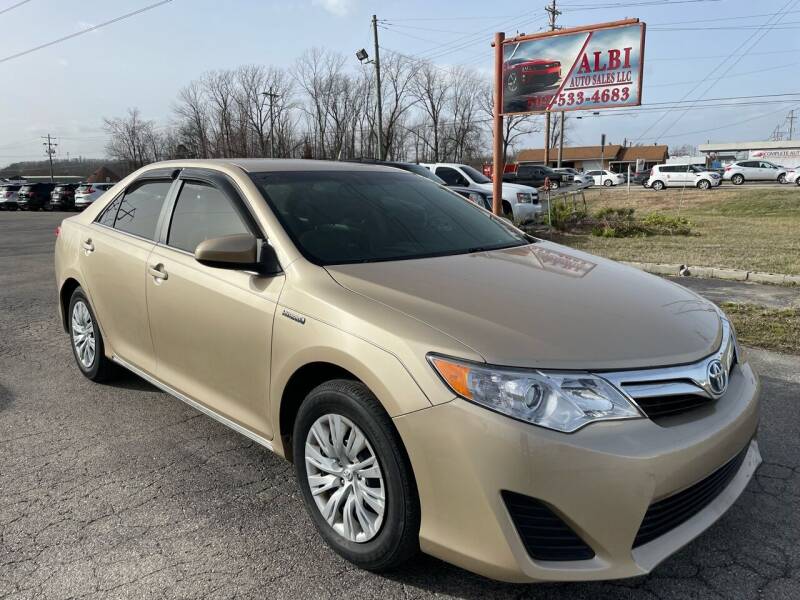 2012 Toyota Camry Hybrid for sale at Albi Auto Sales LLC in Louisville KY