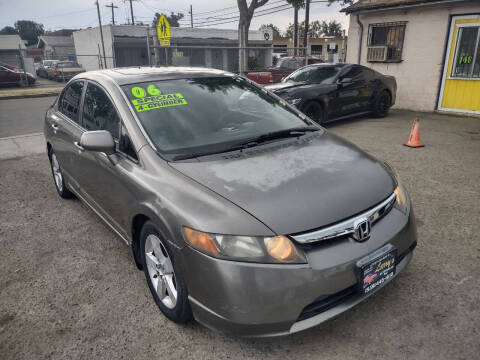 2006 Honda Civic for sale at Larry's Auto Sales Inc. in Fresno CA