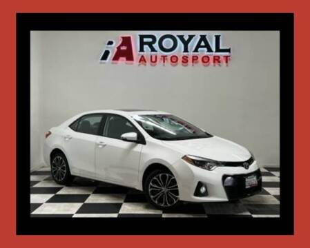 2014 Toyota Corolla for sale at Royal AutoSport in Elk Grove CA