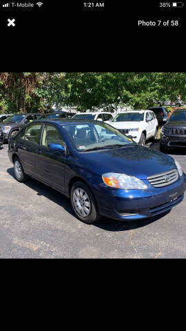 2004 Toyota Corolla for sale at Worldwide Auto Sales in Fall River MA