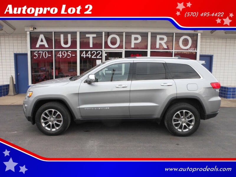 2015 Jeep Grand Cherokee for sale at Autopro Lot 2 in Sunbury PA