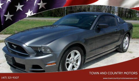 2014 Ford Mustang for sale at Town and Country Motors in Warsaw MO