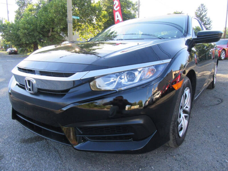 2016 Honda Civic for sale at CARS FOR LESS OUTLET in Morrisville PA