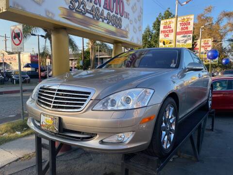 2007 Mercedes-Benz S-Class for sale at Crown Auto Inc in South Gate CA