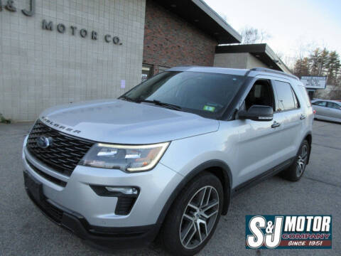 2019 Ford Explorer for sale at S & J Motor Co Inc. in Merrimack NH