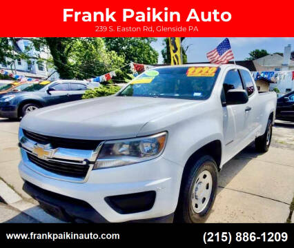 2018 Chevrolet Colorado for sale at Frank Paikin Auto in Glenside PA