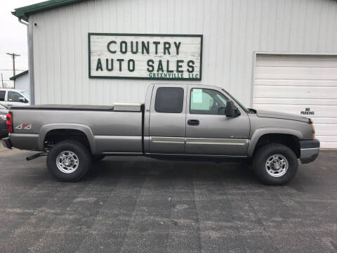 2007 Chevrolet Silverado 2500HD Classic for sale at COUNTRY AUTO SALES LLC in Greenville OH