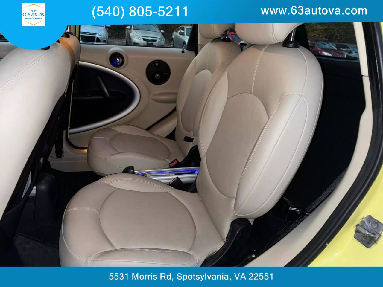 2011 MINI Cooper Countryman for sale at 63 Auto Inc in Spotsylvania, VA