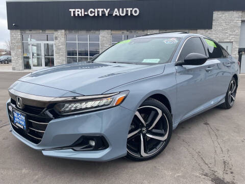 2022 Honda Accord for sale at TRI CITY AUTO SALES LLC in Menasha WI