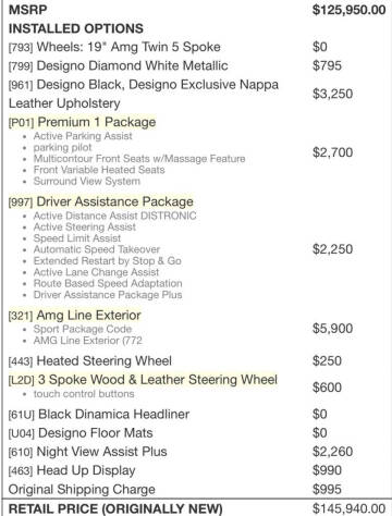 2019 Mercedes-Benz S-Class S 560 4MATIC