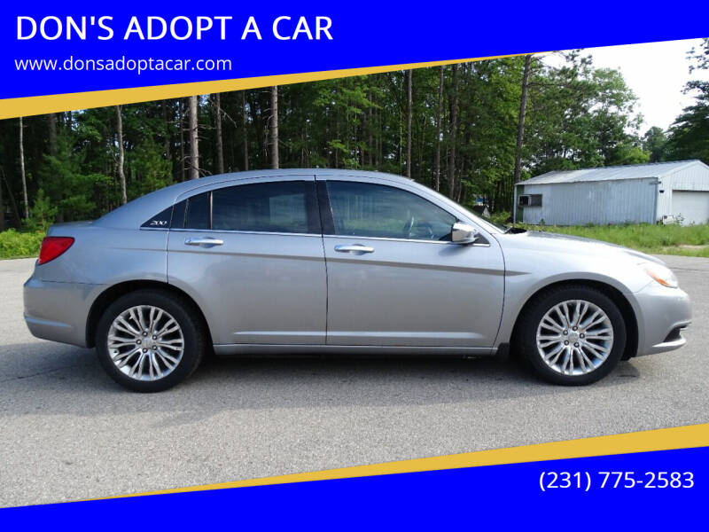 2013 Chrysler 200 for sale at DON'S ADOPT A CAR in Cadillac MI