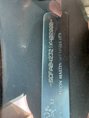 2001 Aston Martin DB7 Volante