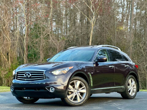 2015 Infiniti QX70 for sale at Sebar Inc. in Greensboro NC