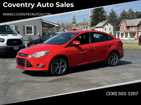 2014 Ford Focus for sale at Coventry Auto Sales in New Springfield OH