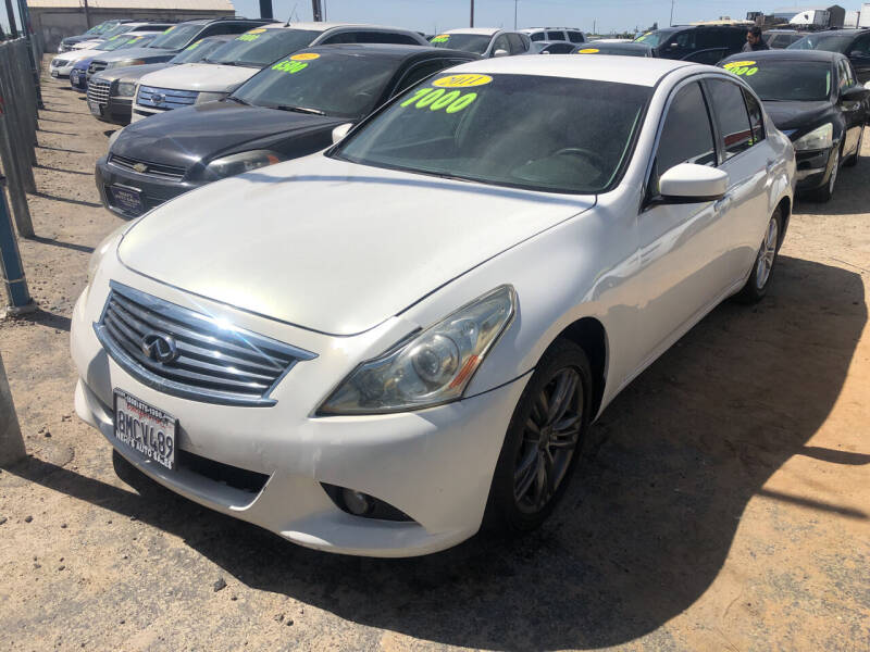 2011 Infiniti G25 Sedan for sale at Neri's Auto Sales in Sanger CA