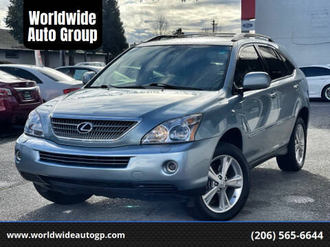 2008 Lexus RX 400h for sale at Worldwide Auto Group in Auburn WA