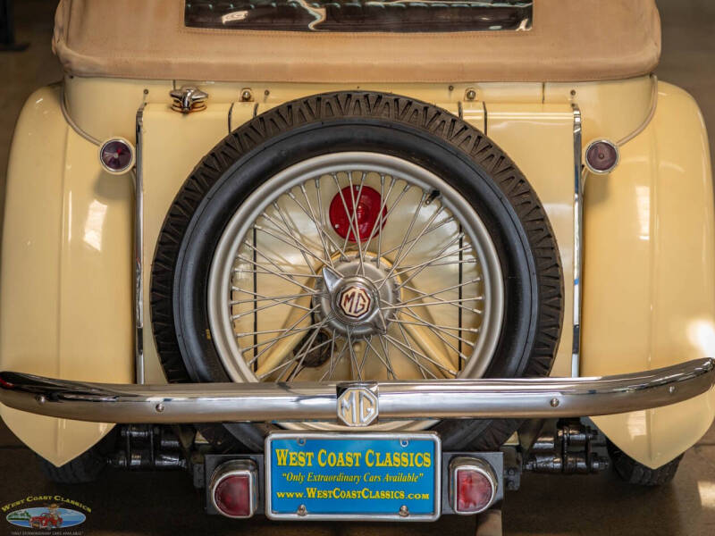 1949 MG TC Matching Numbers