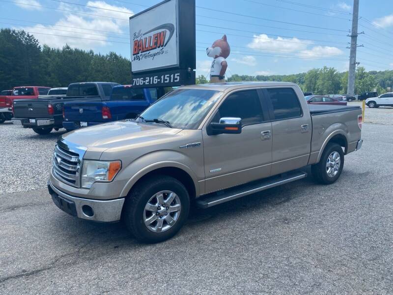 2013 Ford F-150 for sale at Billy Ballew Motorsports in Dawsonville GA