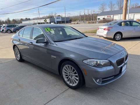 2012 BMW 5 Series for sale at Auto Import Specialist LLC in South Bend IN