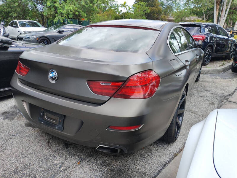 2013 BMW 6 Series 650i Gran Coupe