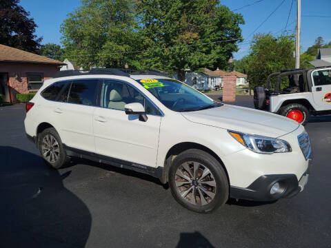 2017 Subaru Outback for sale at R C Motors in Lunenburg MA