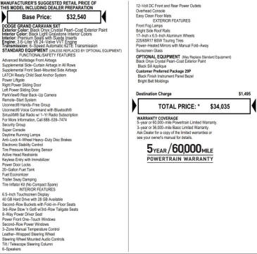 2019 Dodge Grand Caravan SXT