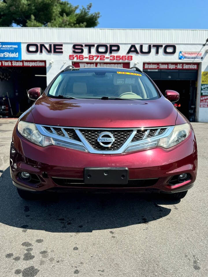 2012 Nissan Murano for sale at One Stop Auto Sales NYC in Valley Stream, NY