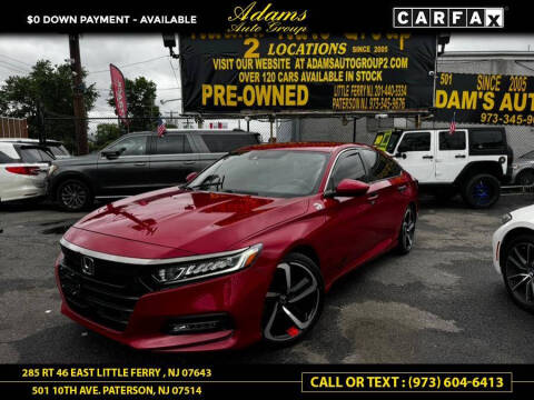 2018 Honda Accord for sale at Adams Auto Group in Little Ferry NJ