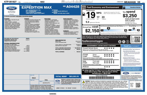 2021 Ford Expedition MAX XLT