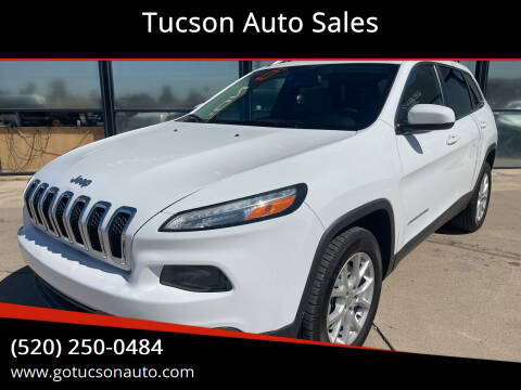 2018 Jeep Cherokee for sale at Tucson Auto Sales in Tucson AZ