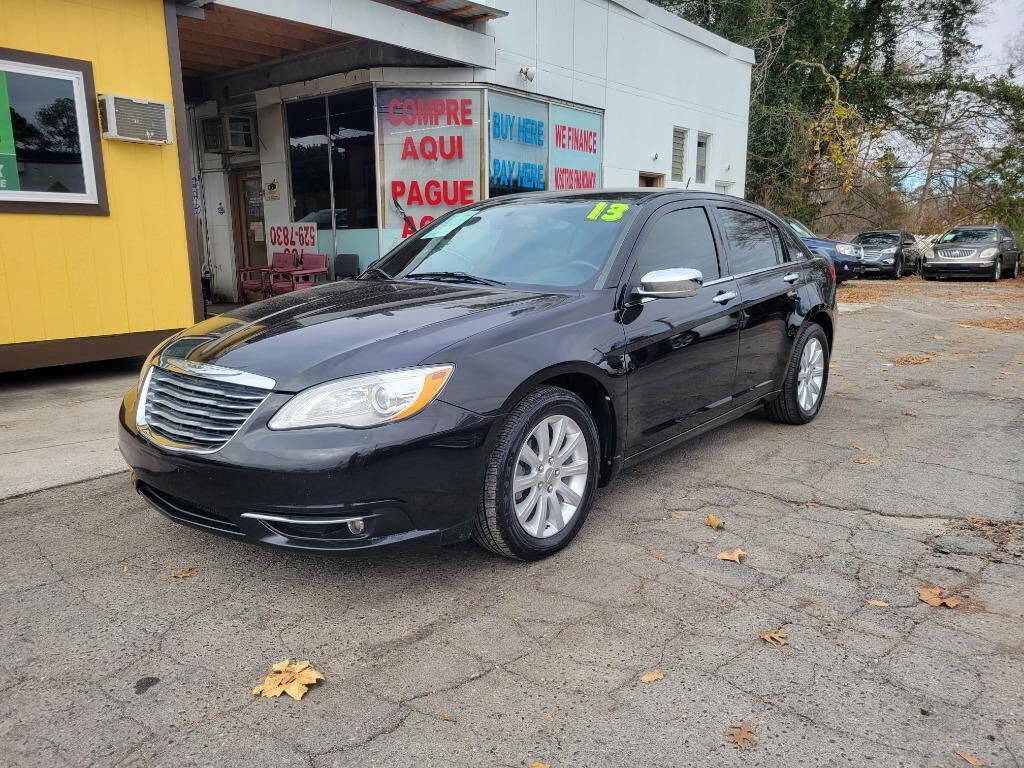 2013 Chrysler 200 for sale at DAGO'S AUTO SALES LLC in Dalton, GA