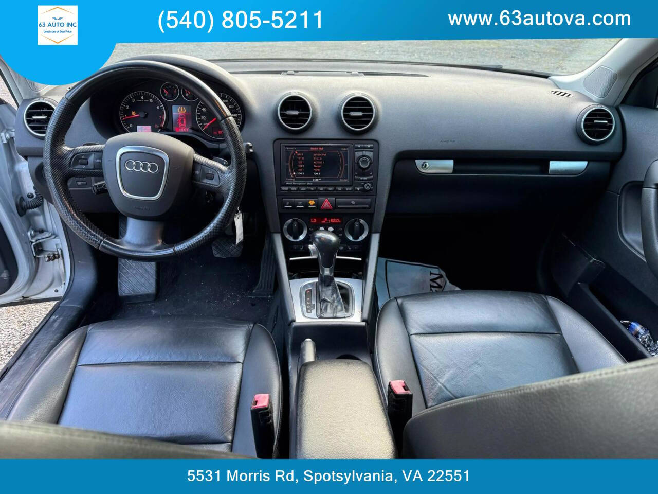 2008 Audi A3 for sale at 63 Auto Inc in Spotsylvania, VA