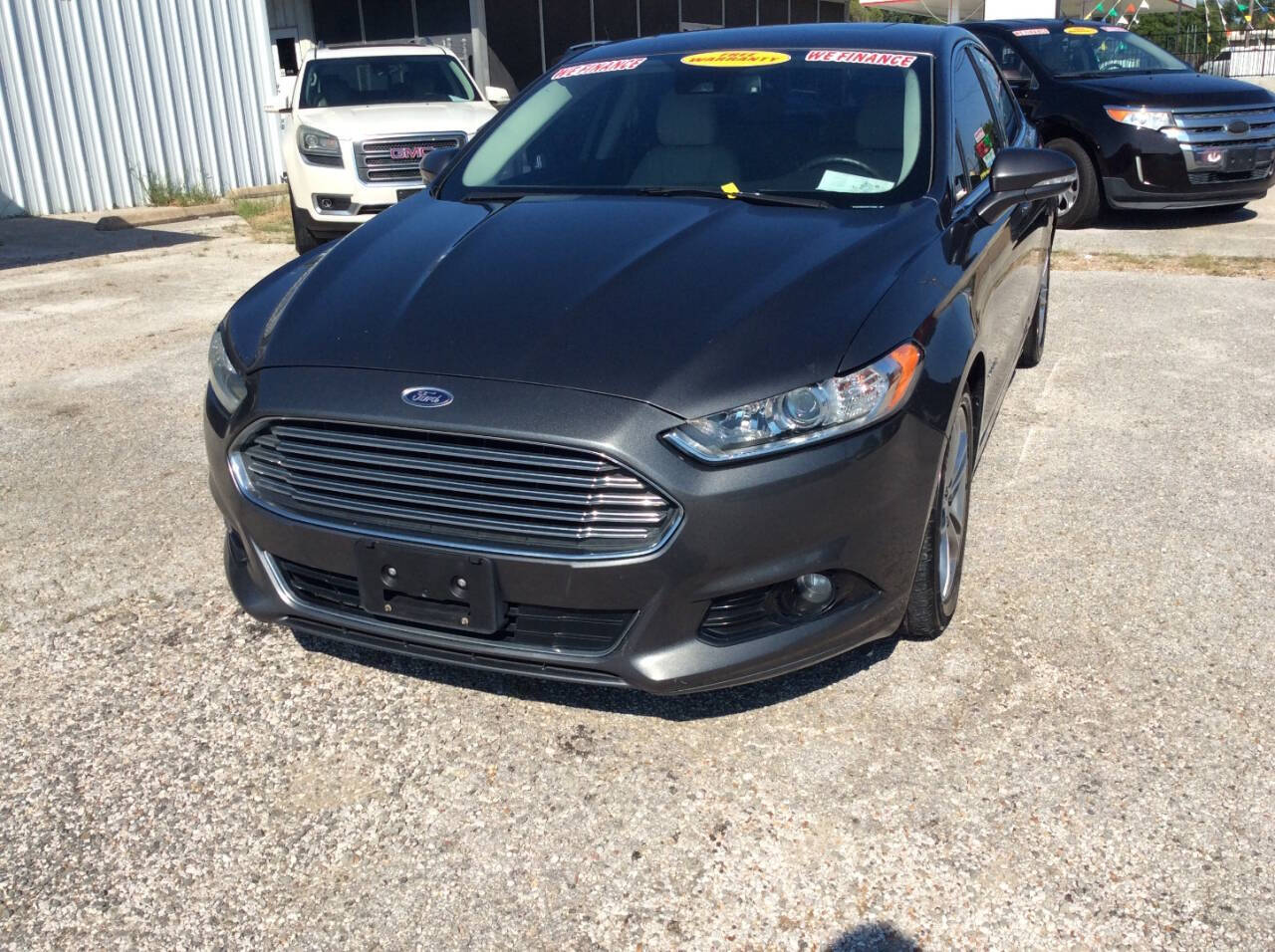 2015 Ford Fusion Hybrid for sale at SPRINGTIME MOTORS in Huntsville, TX