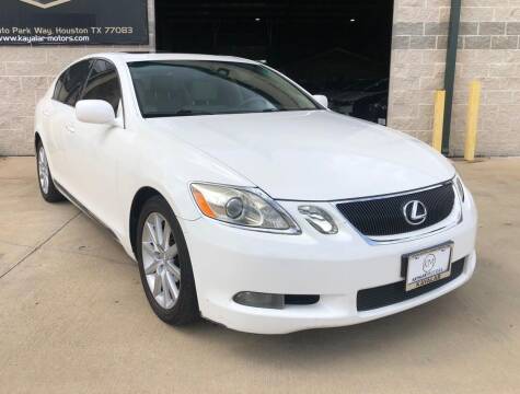 2006 Lexus GS 300 for sale at KAYALAR MOTORS SUPPORT CENTER in Houston TX