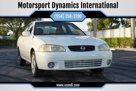 2003 Nissan Sentra for sale at Motorsport Dynamics International in Pompano Beach FL