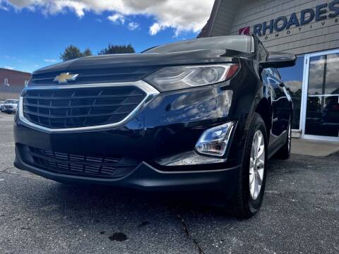 2020 Chevrolet Equinox for sale at Rhoades Automotive Inc. in Columbia City IN