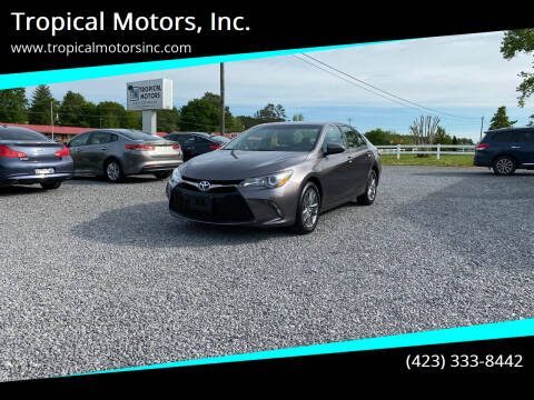 2017 Toyota Camry for sale at Tropical Motors, Inc. in Riceville TN