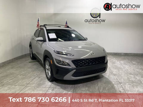 2022 Hyundai Kona for sale at AUTOSHOW SALES & SERVICE in Plantation FL