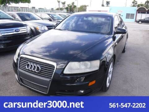2008 Audi A6 for sale at Cars Under 3000 in Lake Worth FL