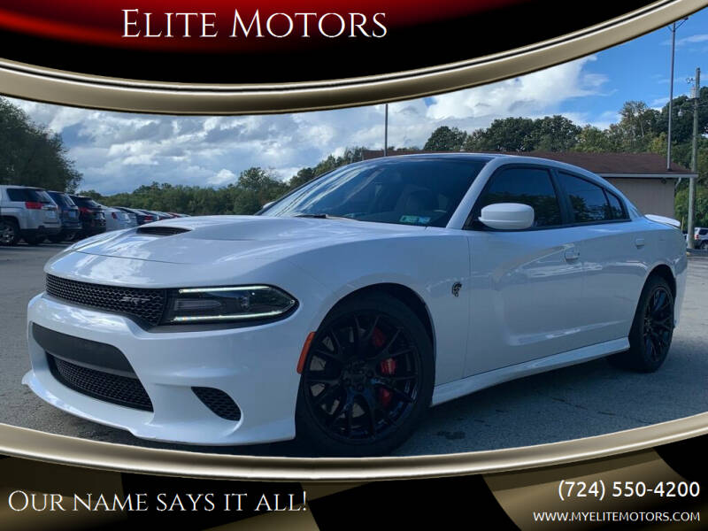 2017 Dodge Charger for sale at Elite Motors in Uniontown PA