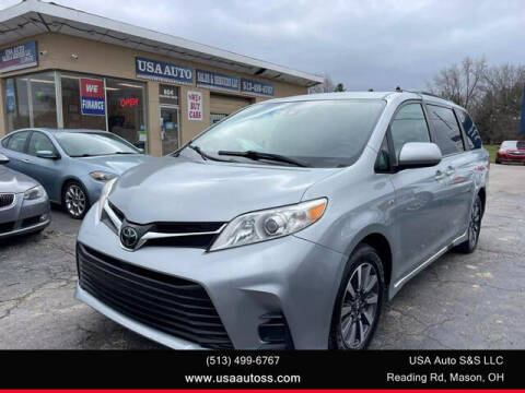 2019 Toyota Sienna for sale at USA Auto Sales & Services, LLC in Mason OH