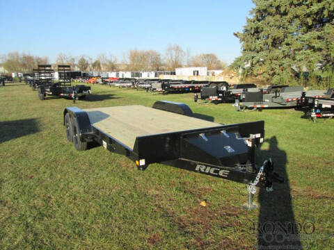 2026 Rice Trailers Car Hauler FMCR8218