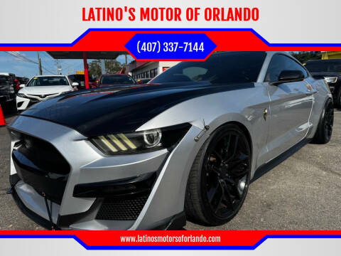 2017 Ford Mustang for sale at LATINO'S MOTOR OF ORLANDO in Orlando FL