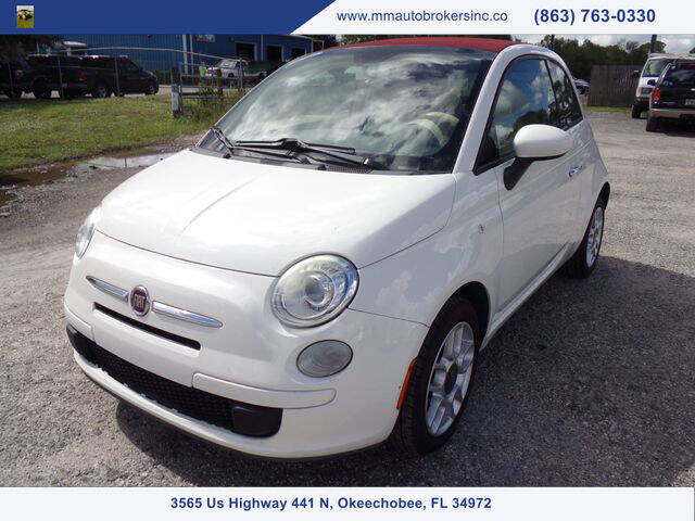 2012 FIAT 500c for sale at M & M AUTO BROKERS INC in Okeechobee FL