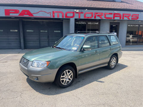 2006 Subaru Forester for sale at PA Motorcars in Conshohocken PA