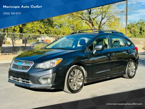 2013 Subaru Impreza for sale at Maricopa Auto Outlet in Maricopa AZ