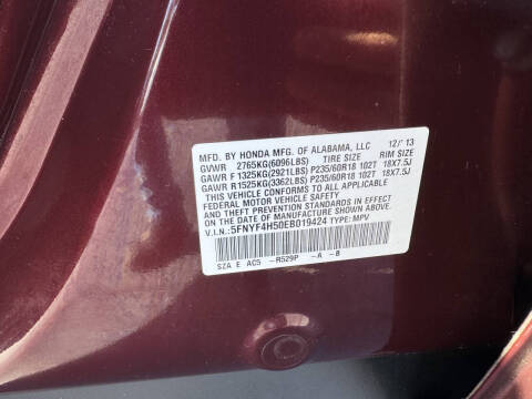 2014 Honda Pilot EX-L