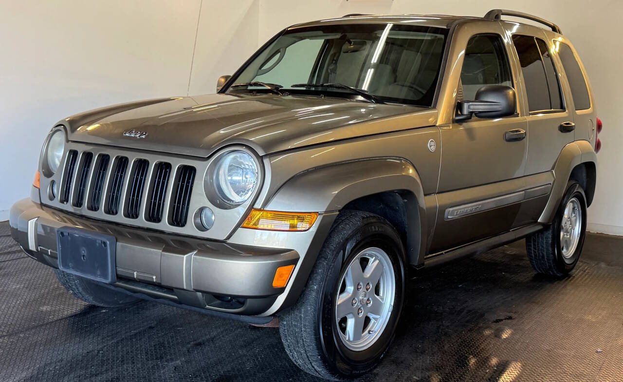 tan 2007 Jeep Liberty Sport Sport 4dr SUV 4WD 2